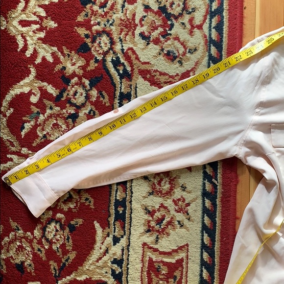 GO Silk Blush Pink Button Up Blouse - Picture 9 of 12